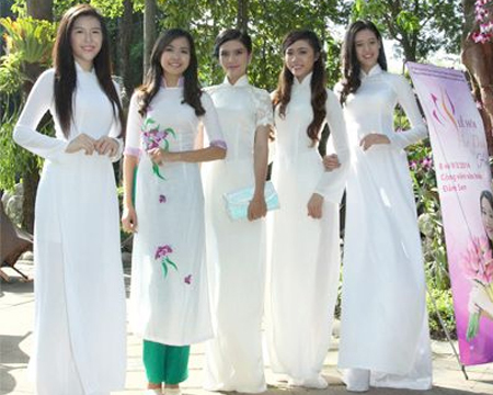 du lich,Lễ hội “Áo dài và hoa” lần 1 năm 2014 tại TP.Hồ Chí Minh